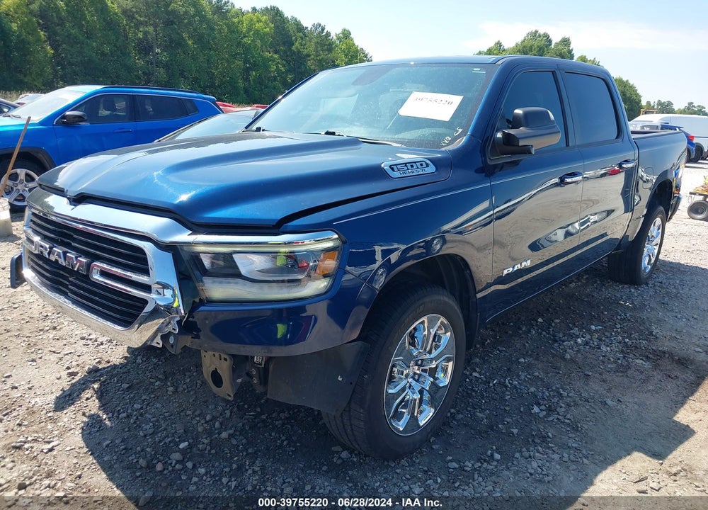 2020 RAM 1500 BIG HORN 4X2 5'7 BOX VIN: 1C6RREFT3LN288929