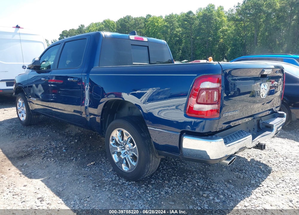 2020 RAM 1500 BIG HORN 4X2 5'7 BOX VIN: 1C6RREFT3LN288929