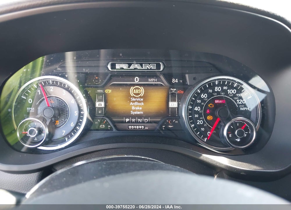 2020 RAM 1500 BIG HORN 4X2 5'7 BOX VIN: 1C6RREFT3LN288929