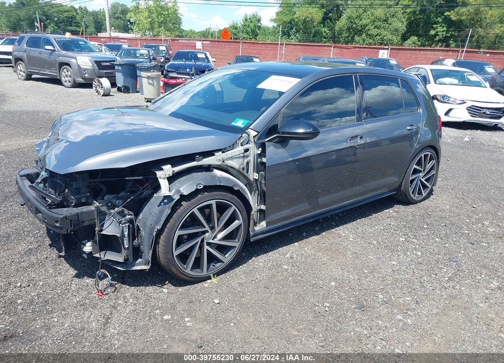 2018 VOLKSWAGEN GOLF R 2.0T W/DCC NAVIGATION VIN: WVWVF7AU1JW097285
