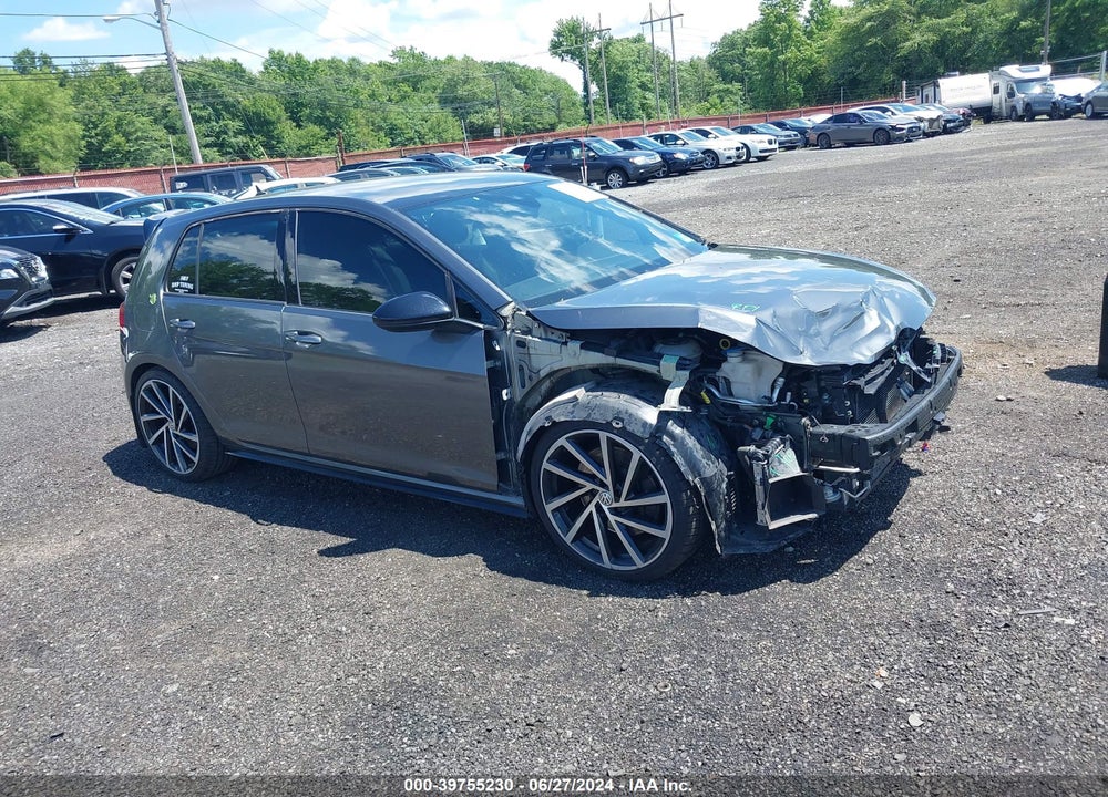 2018 VOLKSWAGEN GOLF R 2.0T W/DCC NAVIGATION VIN: WVWVF7AU1JW097285