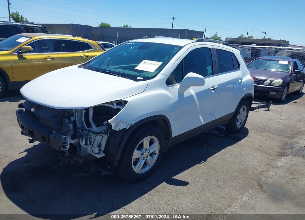 2019 CHEVROLET TRAX LT VIN: KL7CJLSB1KB845342