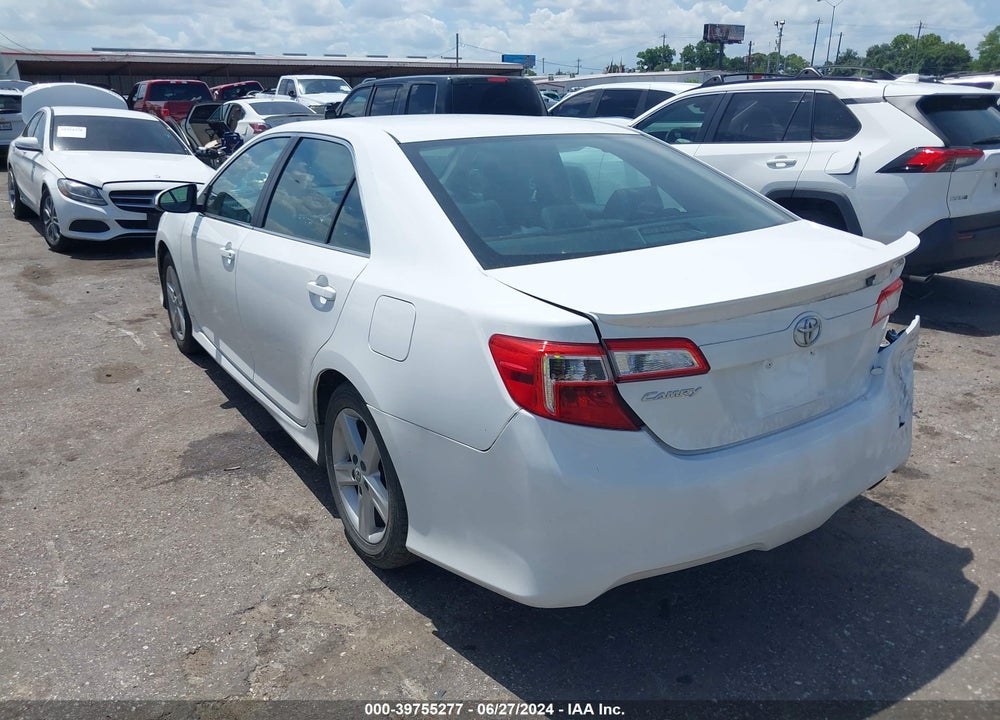 2012 TOYOTA CAMRY SE VIN: 4T1BF1FK9CU158416