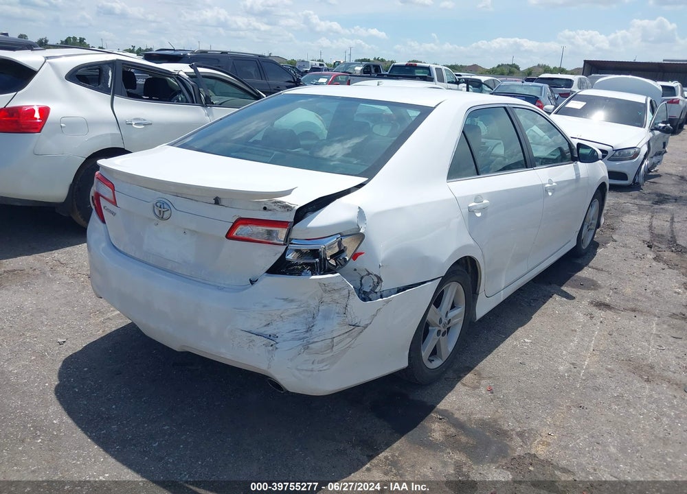 2012 TOYOTA CAMRY SE VIN: 4T1BF1FK9CU158416