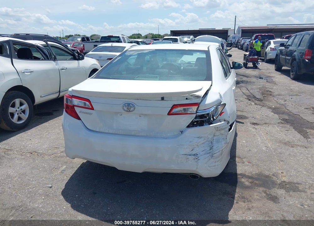 2012 TOYOTA CAMRY SE VIN: 4T1BF1FK9CU158416