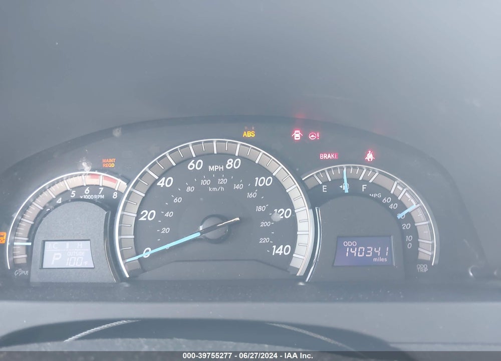 2012 TOYOTA CAMRY SE VIN: 4T1BF1FK9CU158416