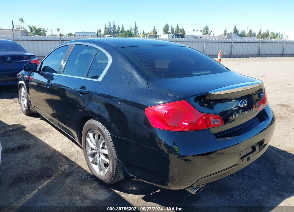 2007 INFINITI G35 JOURNEY VIN: JNKBV61E67M707113