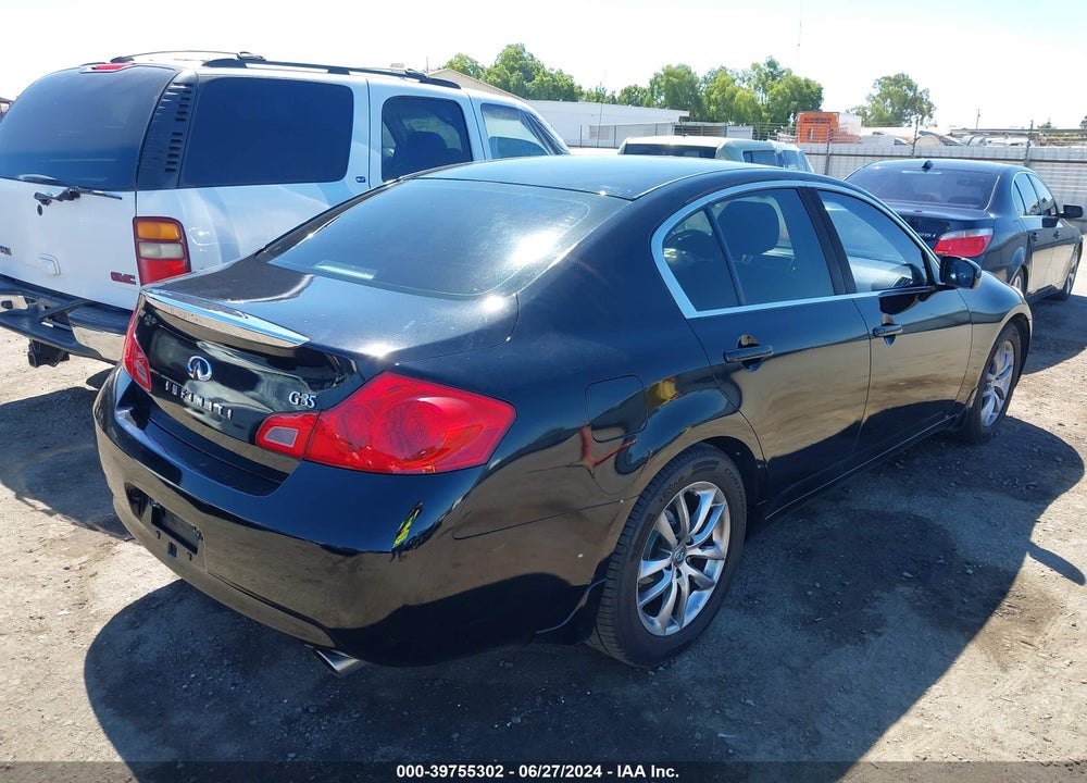 2007 INFINITI G35 JOURNEY VIN: JNKBV61E67M707113