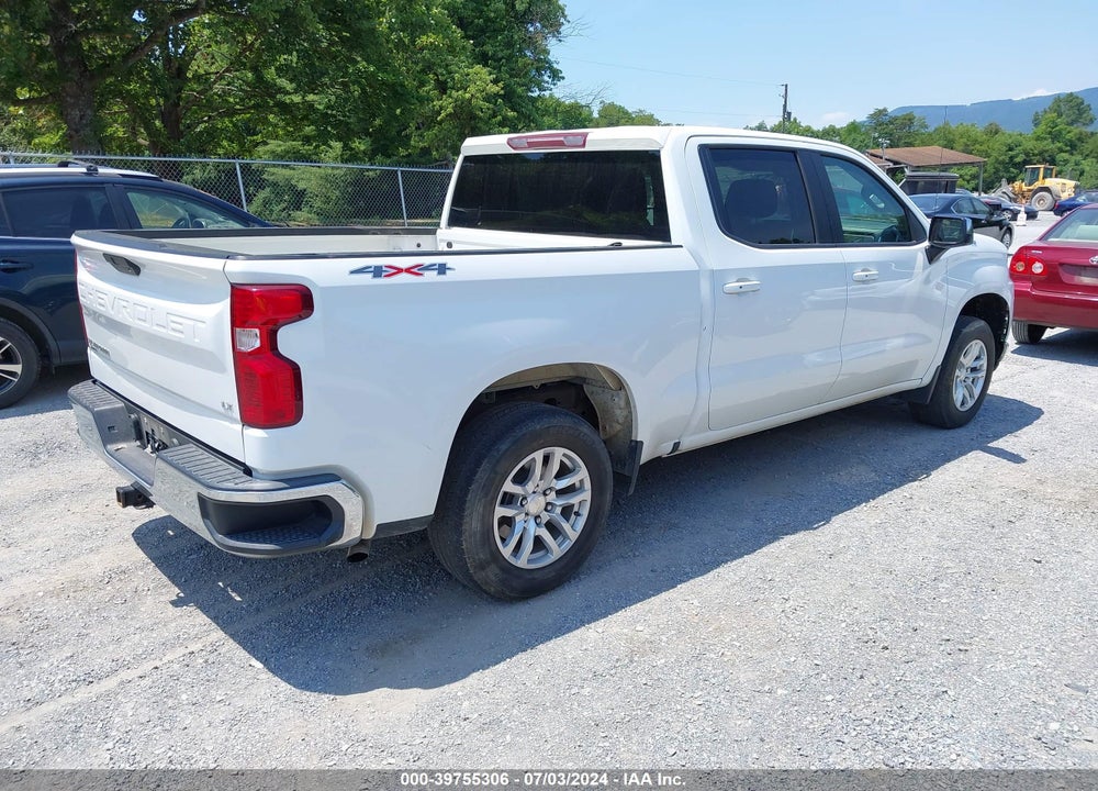 2019 CHEVROLET SILVERADO 1500 LT VIN: 3GCUYDED4KG253057