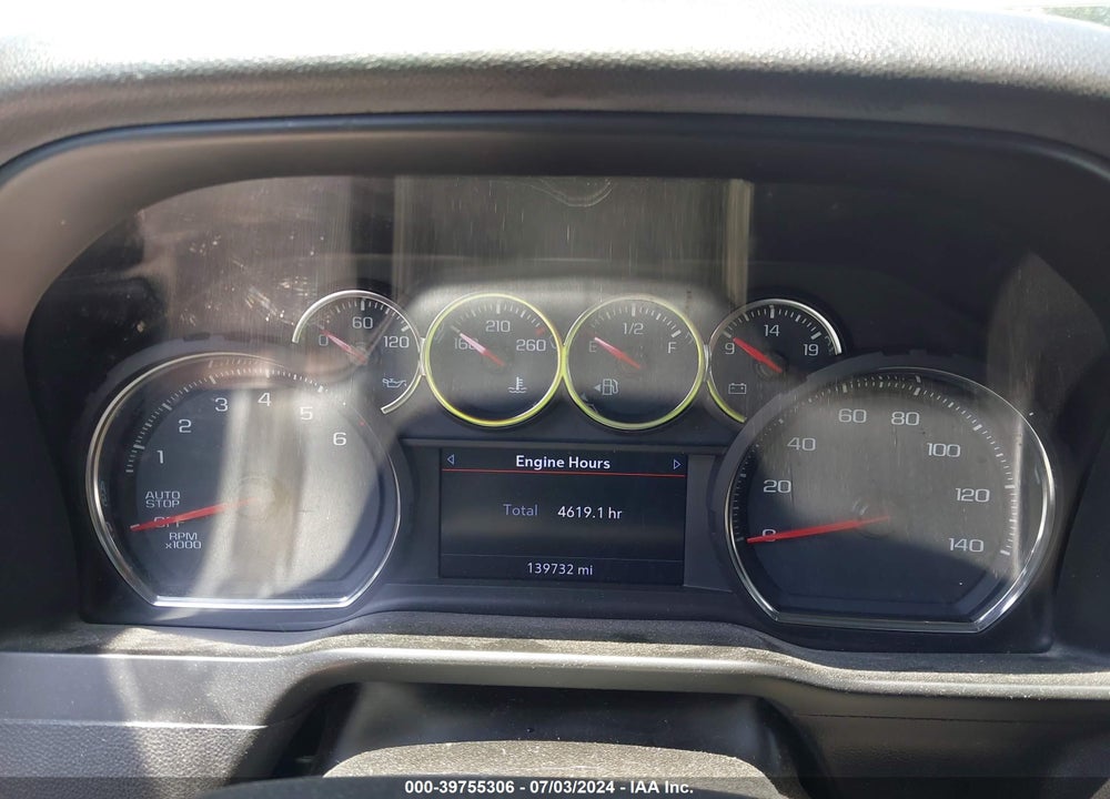 2019 CHEVROLET SILVERADO 1500 LT VIN: 3GCUYDED4KG253057