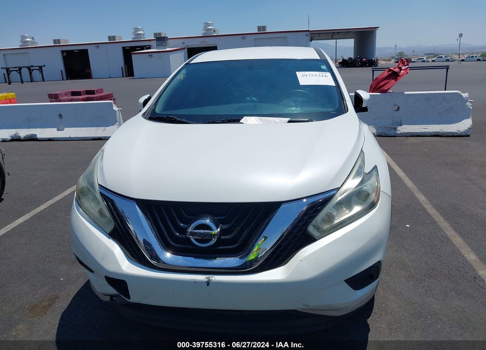2015 NISSAN MURANO S VIN: 5N1AZ2MG7FN268077