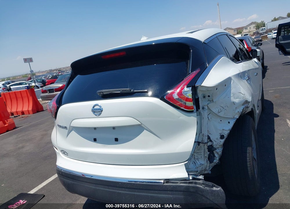 2015 NISSAN MURANO S VIN: 5N1AZ2MG7FN268077