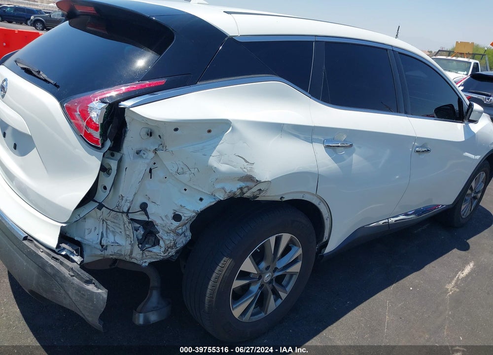 2015 NISSAN MURANO S VIN: 5N1AZ2MG7FN268077