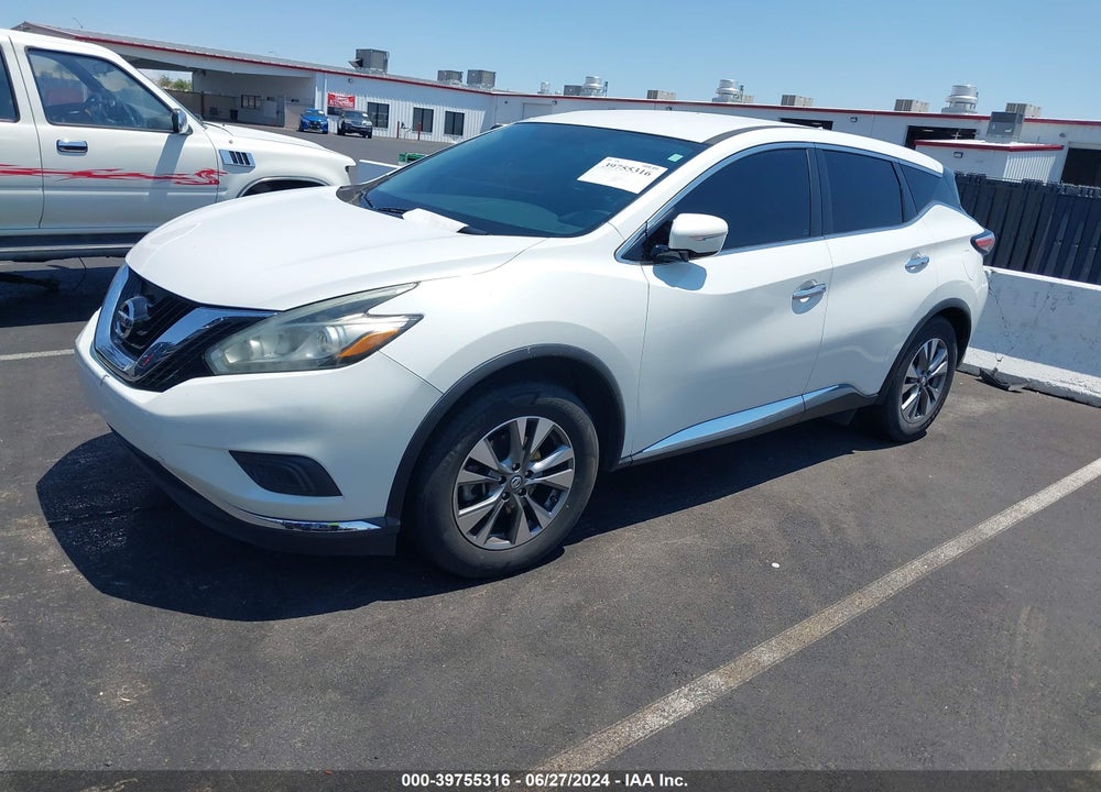 2015 NISSAN MURANO S VIN: 5N1AZ2MG7FN268077