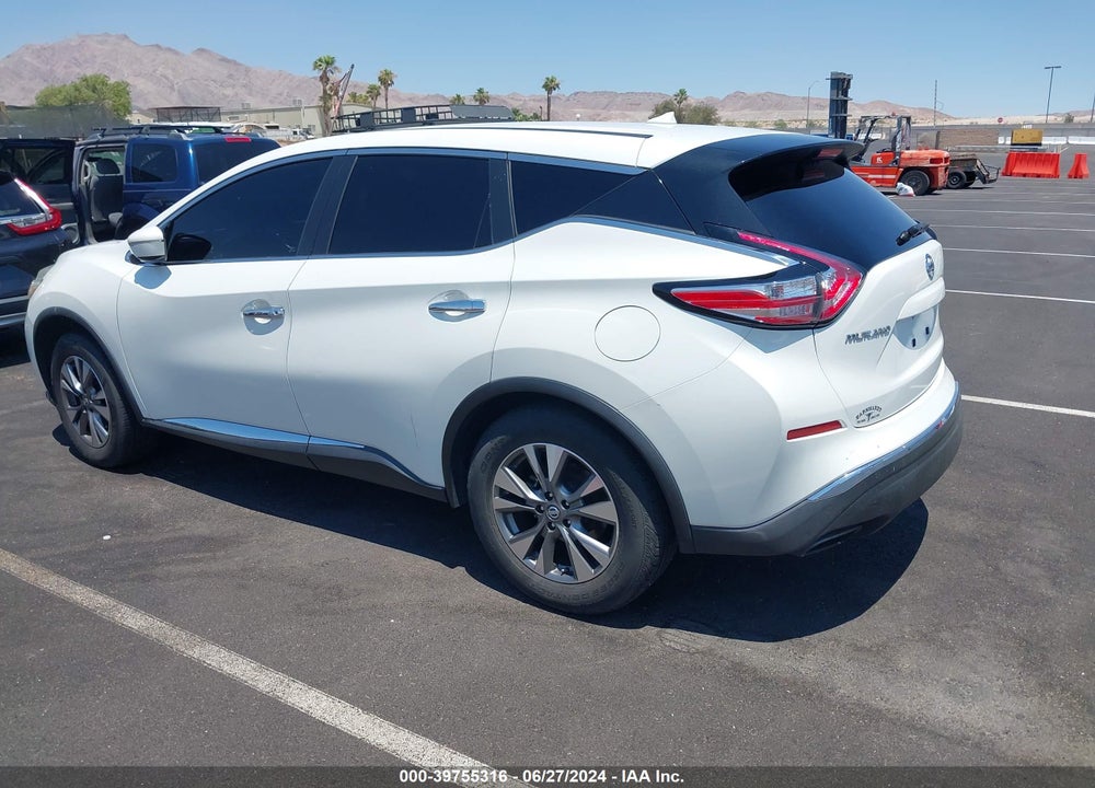 2015 NISSAN MURANO S VIN: 5N1AZ2MG7FN268077