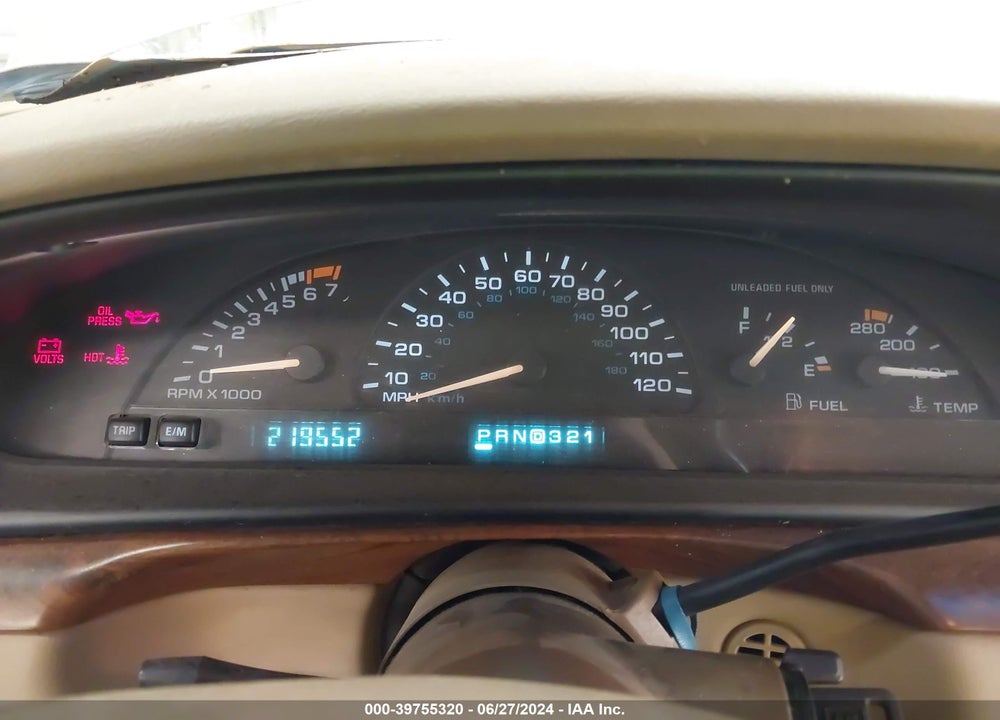 1998 OLDSMOBILE EIGHTY-EIGHT LS VIN: 1G3HN52K1W4859339