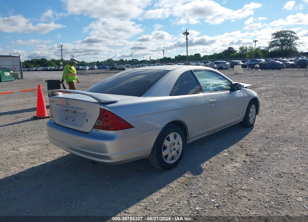 2002 HONDA CIVIC EX VIN: 1HGEM22952L057623