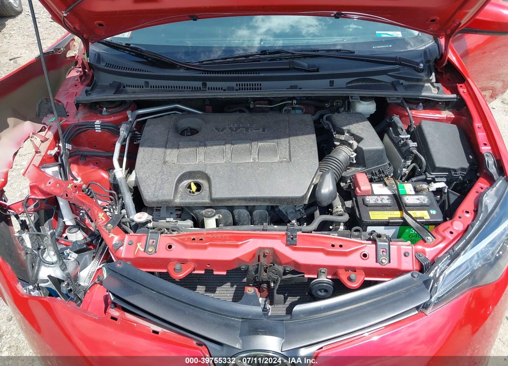 2019 TOYOTA COROLLA LE VIN: 2T1BURHE0KC221043