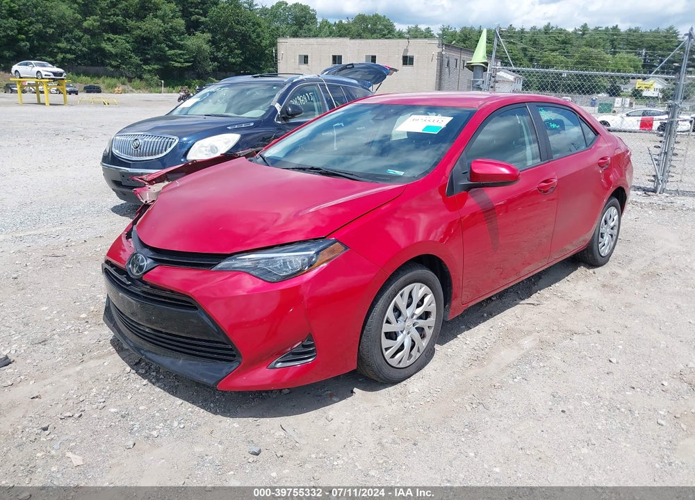 2019 TOYOTA COROLLA LE VIN: 2T1BURHE0KC221043