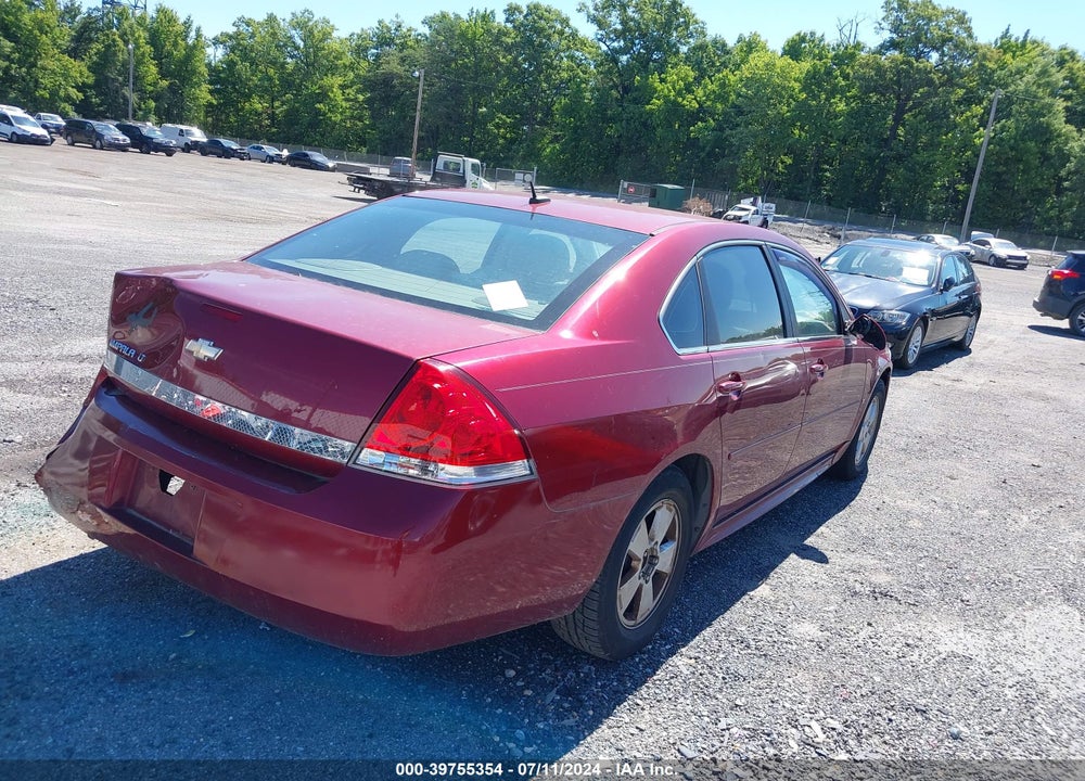 2010 CHEVROLET IMPALA LT VIN: 2G1WB5ENXA1128492