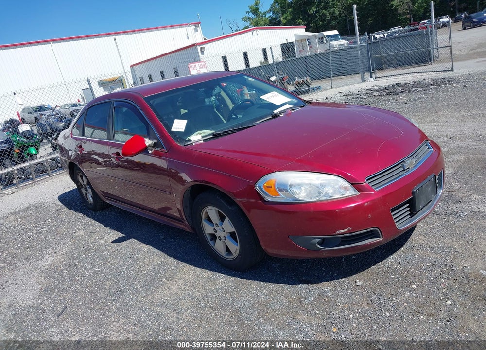 2010 CHEVROLET IMPALA LT VIN: 2G1WB5ENXA1128492