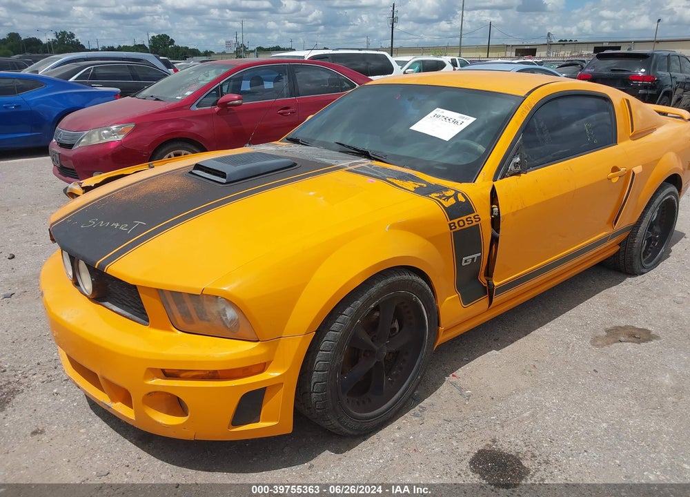 2007 FORD MUSTANG GT DELUXE/GT PREMIUM VIN: 1ZVFT82H975243593