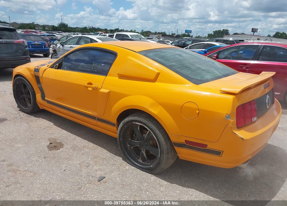 2007 FORD MUSTANG GT DELUXE/GT PREMIUM VIN: 1ZVFT82H975243593