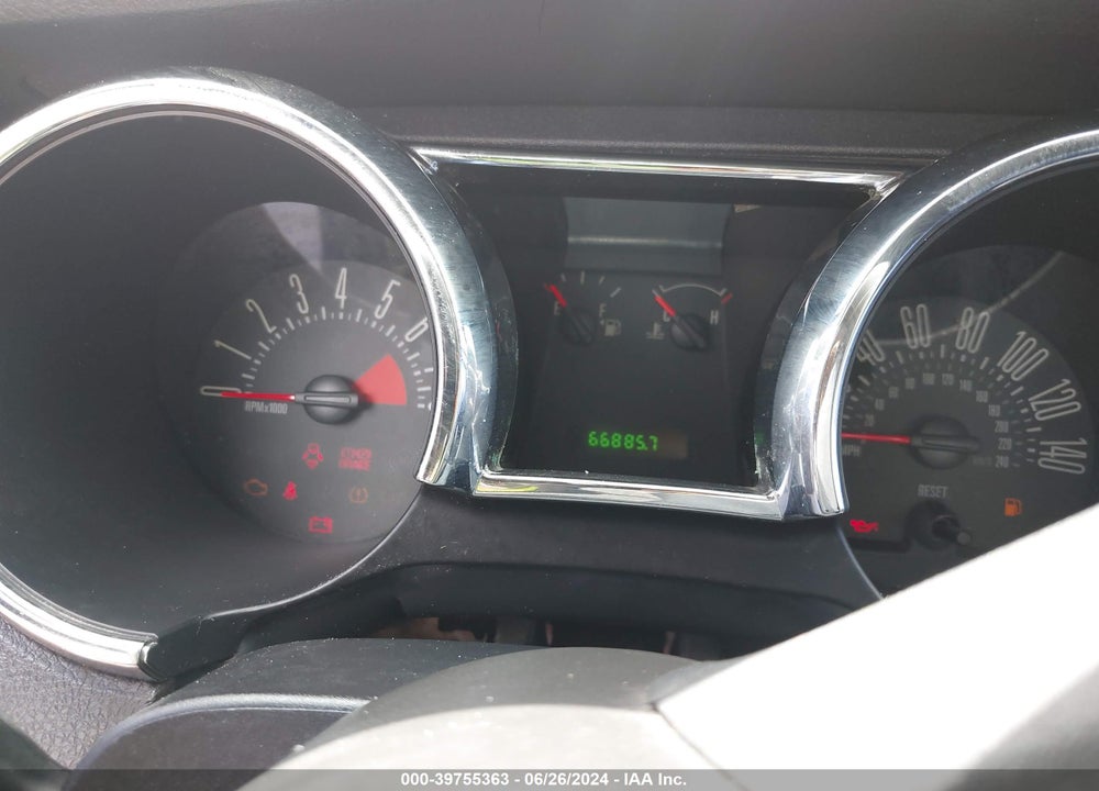 2007 FORD MUSTANG GT DELUXE/GT PREMIUM VIN: 1ZVFT82H975243593