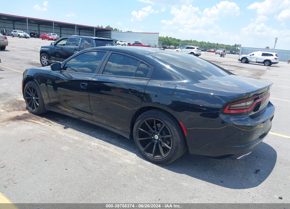 2019 DODGE CHARGER SXT RWD VIN: 2C3CDXBG9KH658035