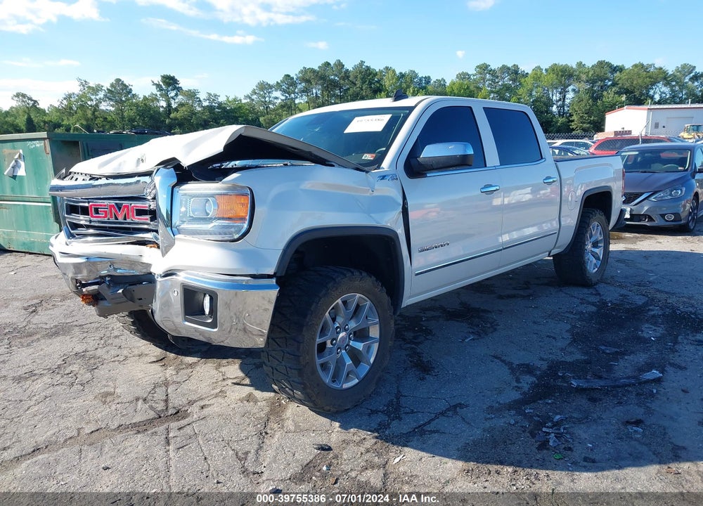 2015 GMC SIERRA 1500 SLT VIN: 3GTU2VEC7FG423612