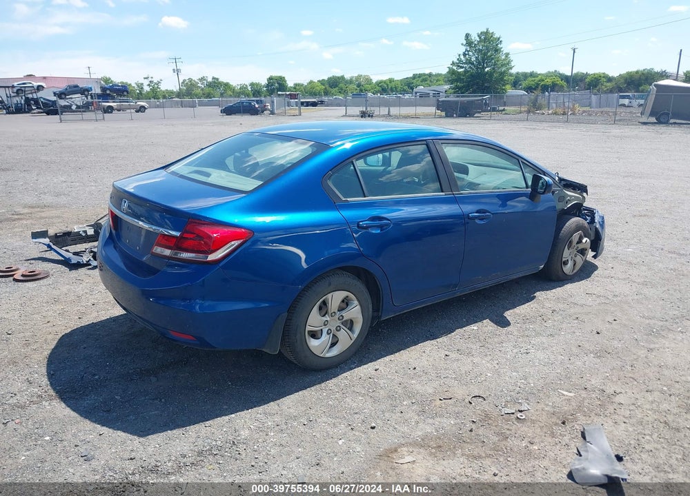 2015 HONDA CIVIC LX VIN: 2HGFB2F53FH546297