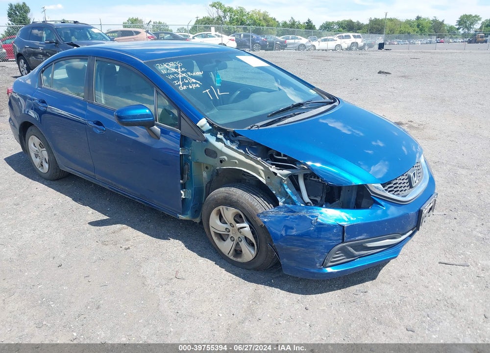 2015 HONDA CIVIC LX VIN: 2HGFB2F53FH546297