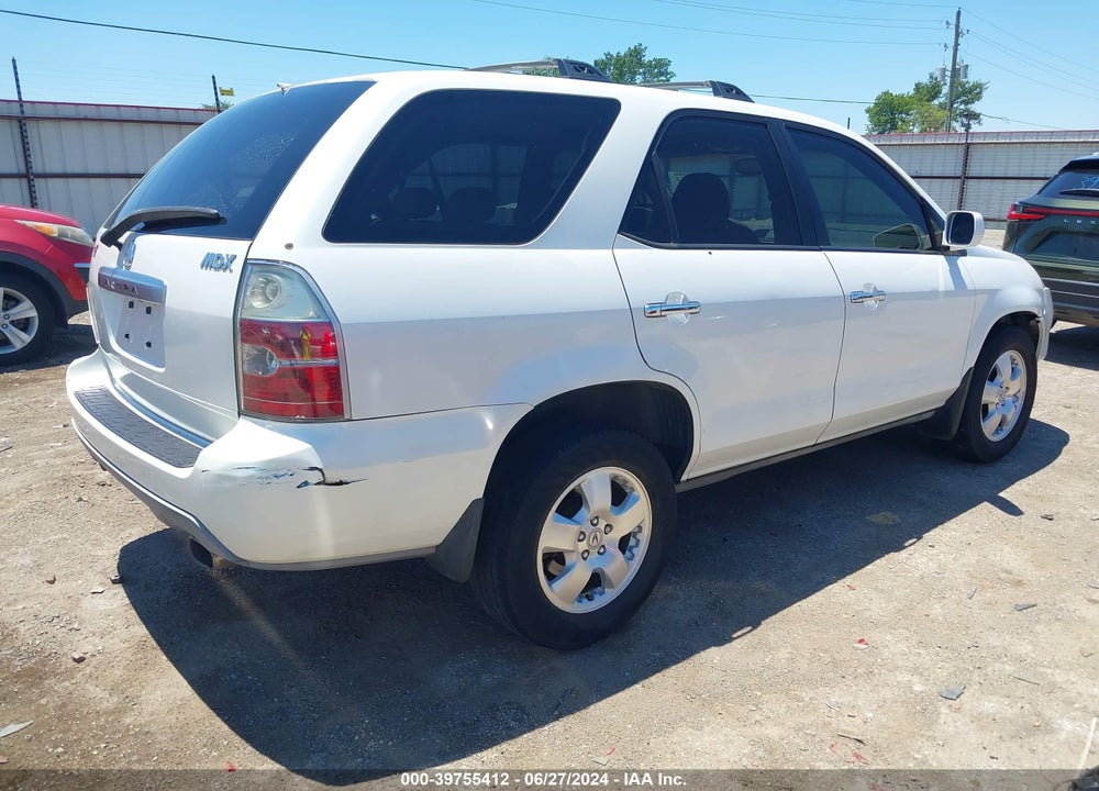 2006 ACURA MDX VIN: 2HNYD18216H506292