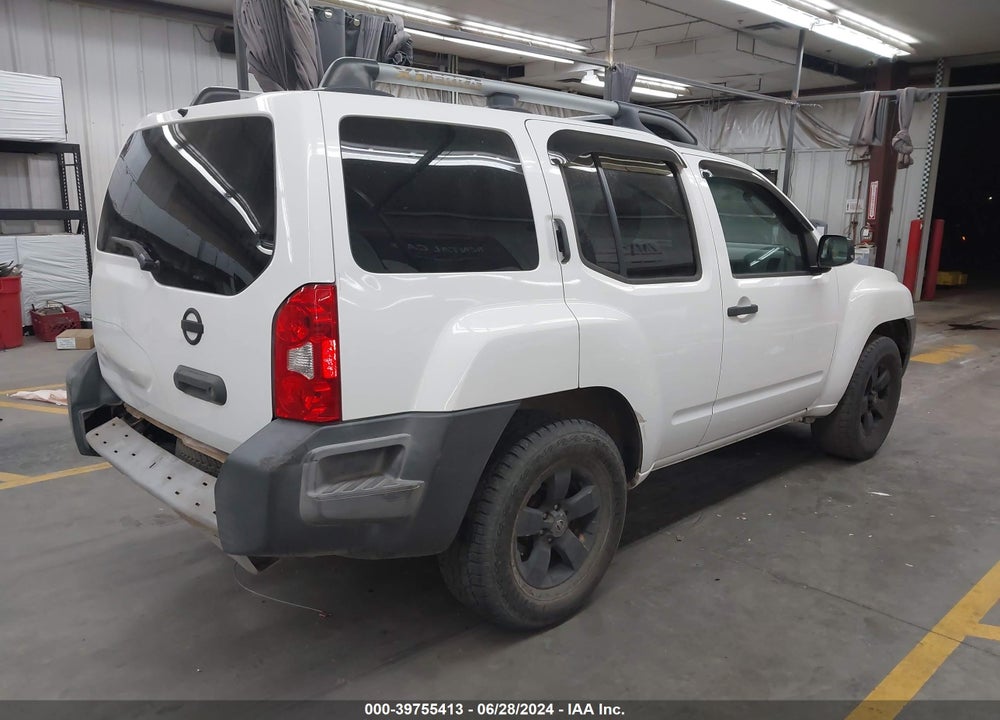 2010 NISSAN XTERRA X VIN: 5N1AN0NU2AC527146