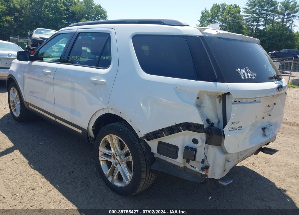 2017 FORD EXPLORER XLT VIN: 1FM5K8D82HGD46449