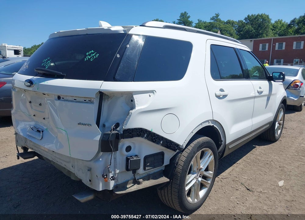 2017 FORD EXPLORER XLT VIN: 1FM5K8D82HGD46449