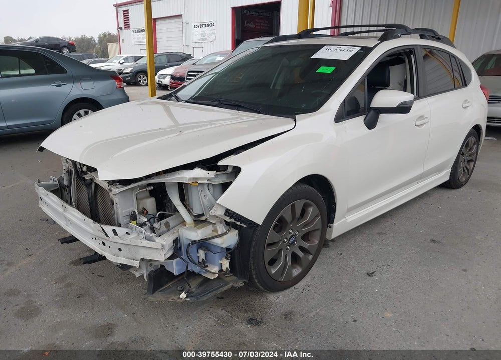 2015 SUBARU IMPREZA 2.0I SPORT LIMITED VIN: JF1GPAW65FH206202
