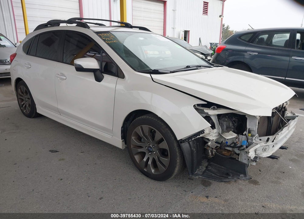 2015 SUBARU IMPREZA 2.0I SPORT LIMITED VIN: JF1GPAW65FH206202