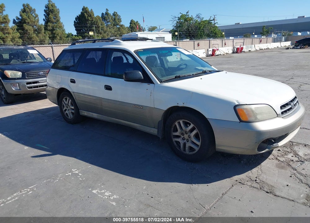 2000 SUBARU OUTBACK VIN: 4S3BH6656Y7623813