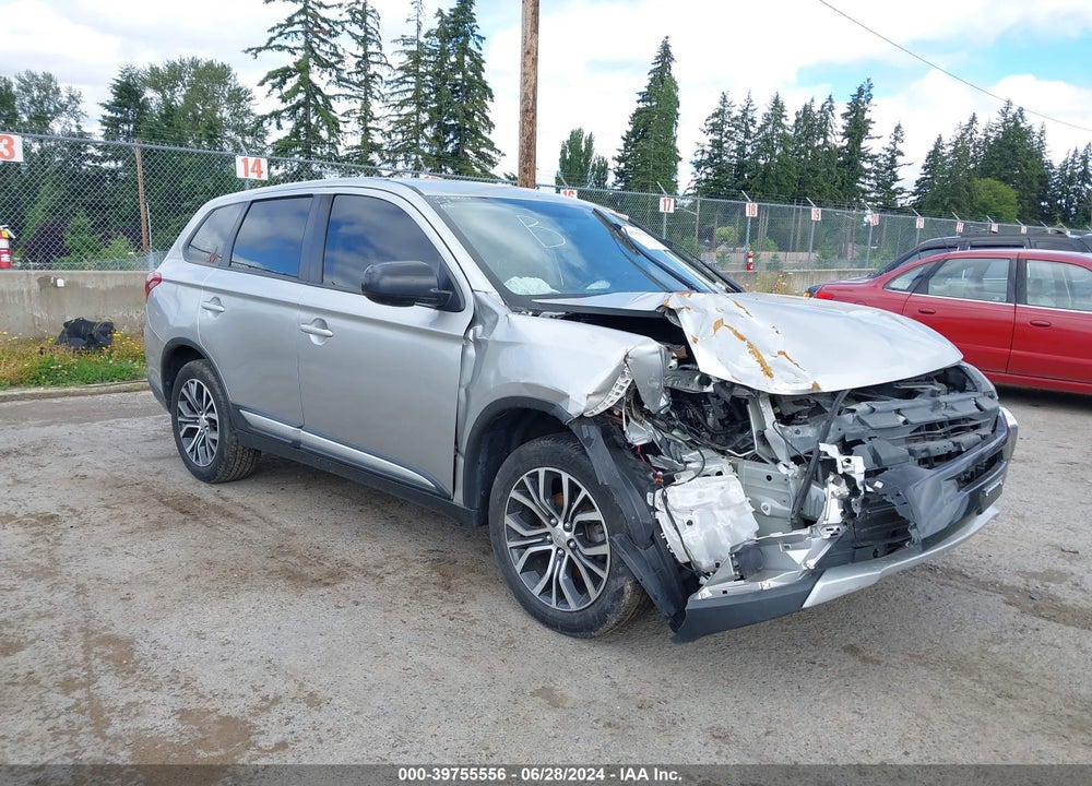 2018 MITSUBISHI OUTLANDER ES VIN: JA4AZ3A37JZ057100