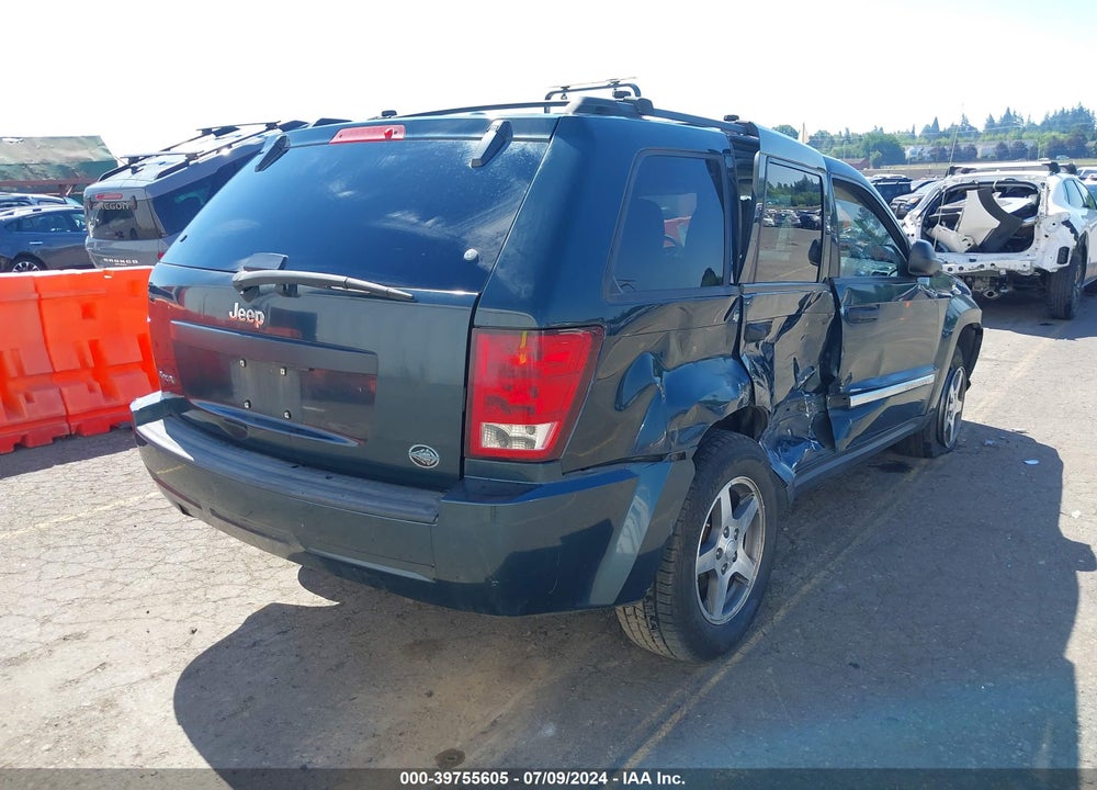 2005 JEEP GRAND CHEROKEE LAREDO VIN: 1J4GR48KX5C653646