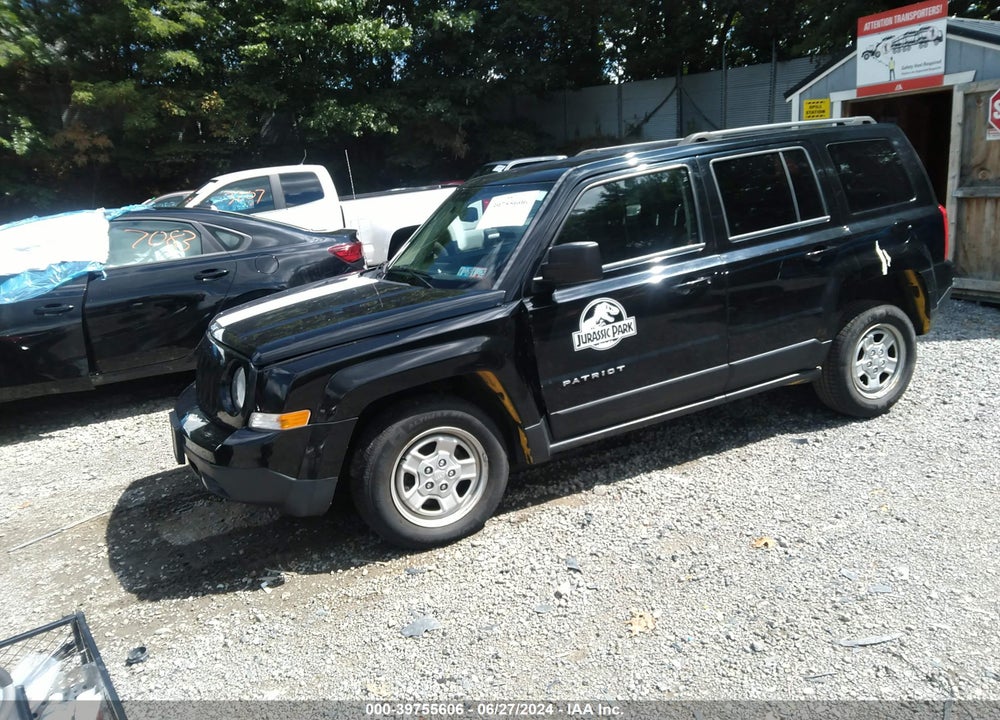 2017 JEEP PATRIOT SPORT 4X4 VIN: 1C4NJRBB2HD138701