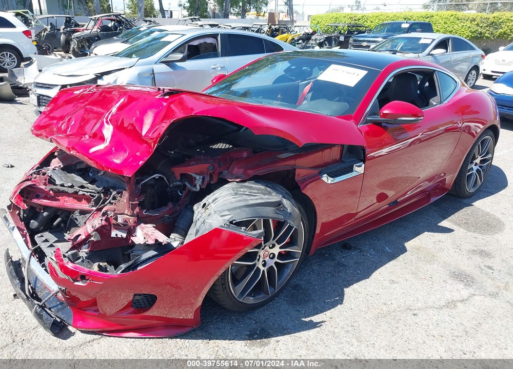2016 JAGUAR F-TYPE R VIN: SAJWJ6DL8GMK24720