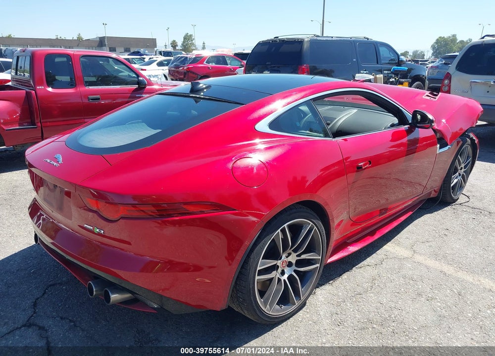 2016 JAGUAR F-TYPE R VIN: SAJWJ6DL8GMK24720