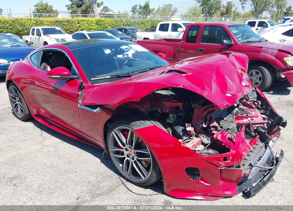 2016 JAGUAR F-TYPE R VIN: SAJWJ6DL8GMK24720