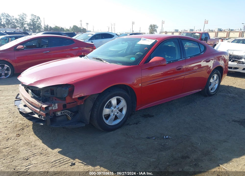 2008 PONTIAC GRAND PRIX VIN: 2G2WP552181103154