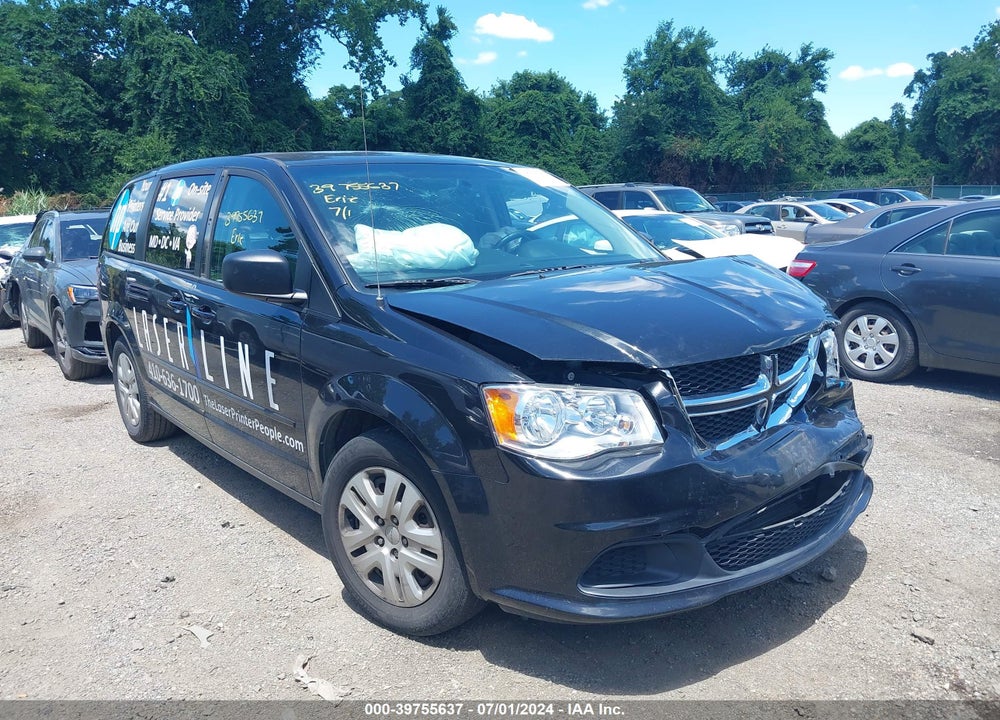 2016 DODGE GRAND CARAVAN SE VIN: 2C4RDGBG7GR220038