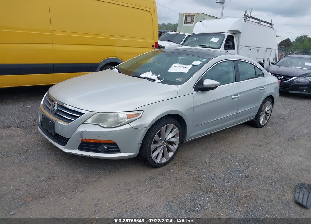 2011 VOLKSWAGEN CC VR6 EXECUTIVE VIN: WVWGU7AN7BE719242