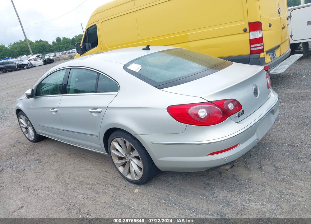 2011 VOLKSWAGEN CC VR6 EXECUTIVE VIN: WVWGU7AN7BE719242