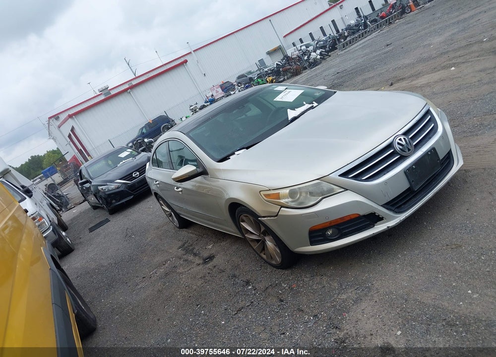 2011 VOLKSWAGEN CC VR6 EXECUTIVE VIN: WVWGU7AN7BE719242